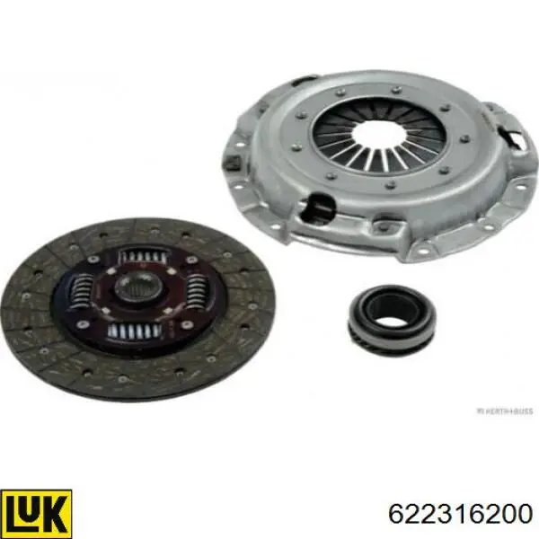Комплект зчеплення (3 частини) LUK 622316200 ціна, від 141.11 USD