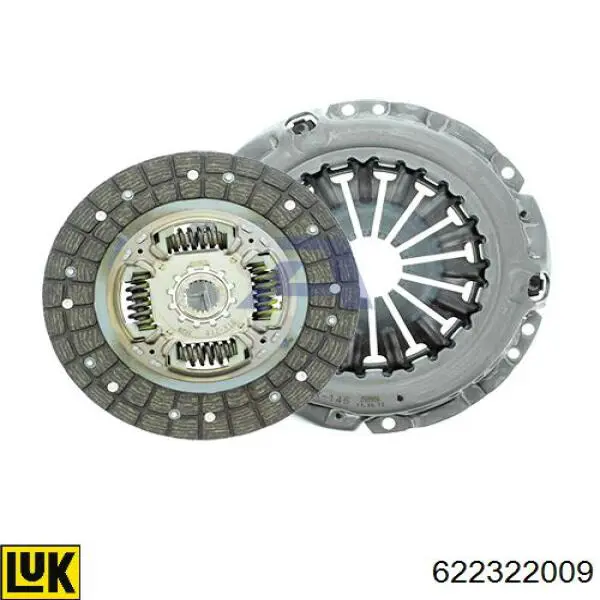 Купити 832450 VALEO Комплект зчеплення (диск, корзина, підшипник)