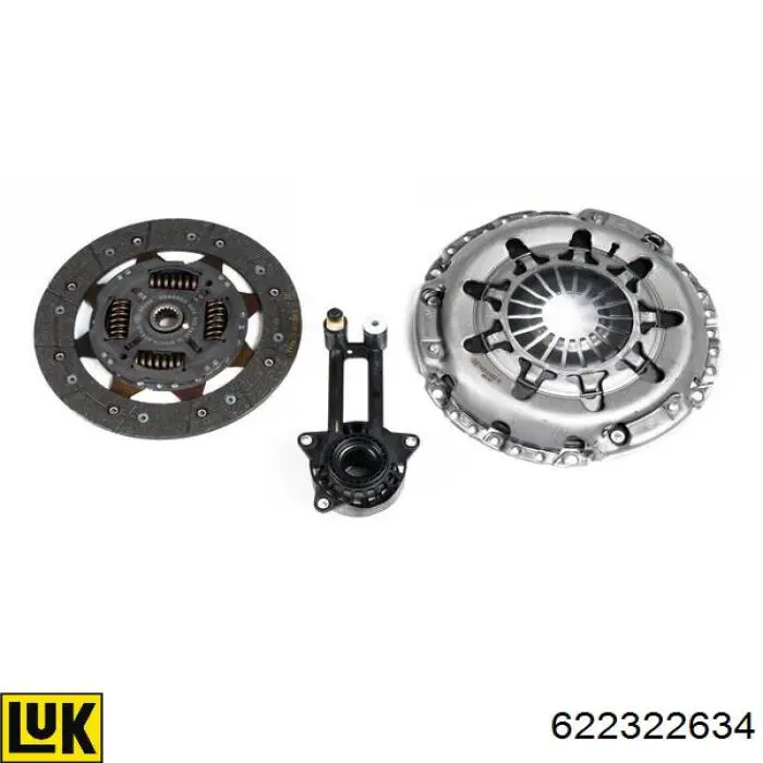 Купити 3000990520 Sachs Комплект зчеплення (диск, корзина, підшипник)