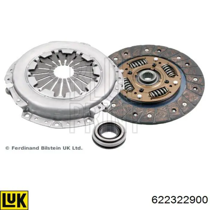 Комплект зчеплення (3 частини) LUK 622322900 ціна, від 121.82 USD