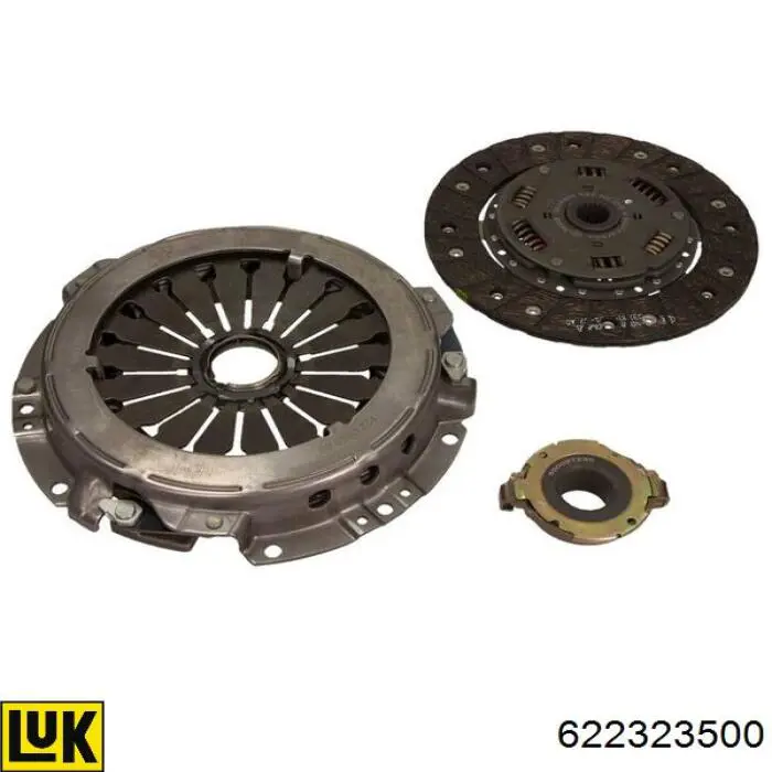Комплект зчеплення (3 частини) LUK 622323500 ціна, від 150.03 USD