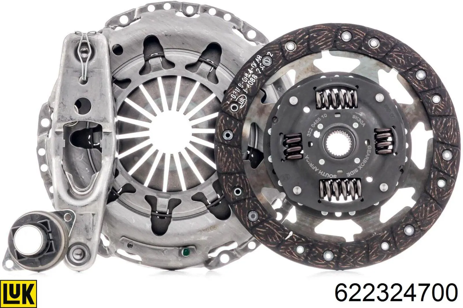 Комплект зчеплення (3 частини) LUK 622324700 ціна, від 179.35 USD