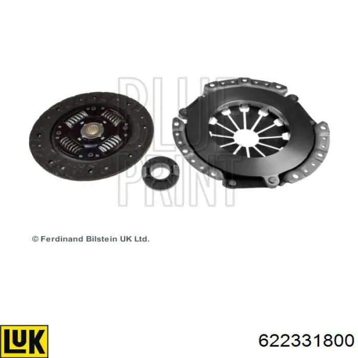 Комплект зчеплення (3 частини) LUK 622331800 ціна, від 119.71 USD