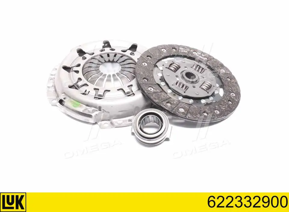 Комплект зчеплення (3 частини) LUK 622332900 ціна, від 179.45 USD