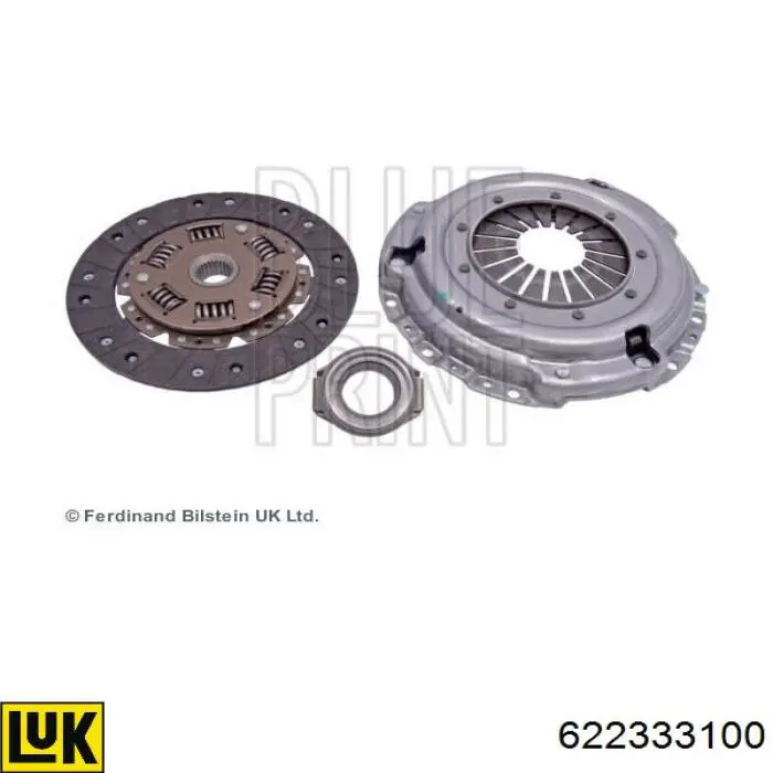 Комплект зчеплення (3 частини) LUK 622333100 ціна, від 162.49 USD