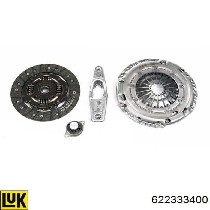 Комплект зчеплення (3 частини) LUK 622333400 ціна, від 224.26 USD