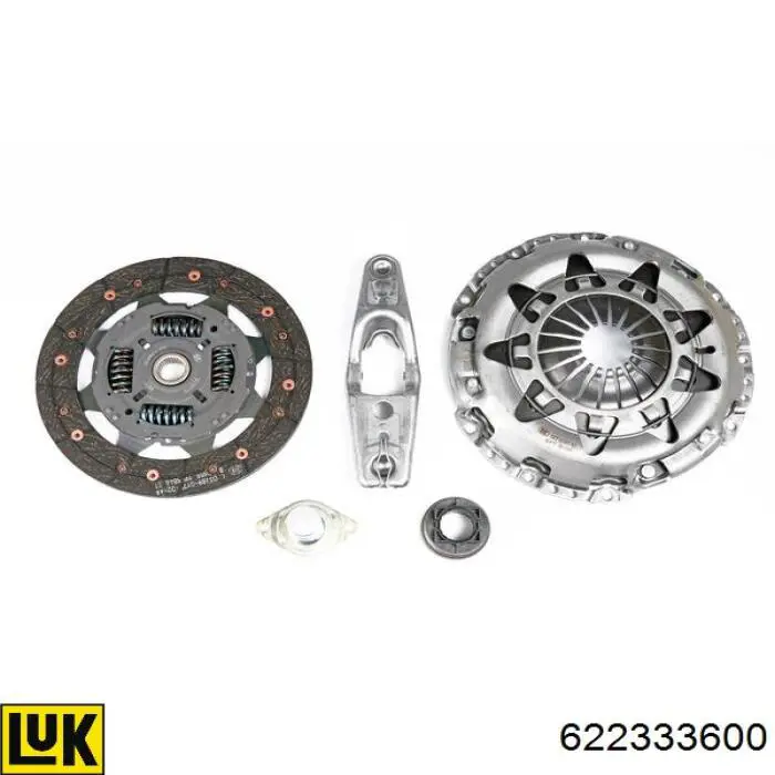 Комплект зчеплення (3 частини) LUK 622333600 ціна, від 143.60 USD