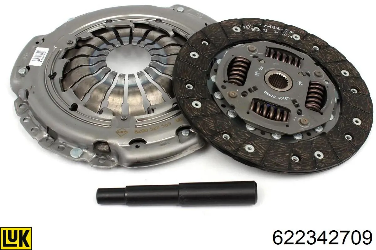 Комплект зчеплення (3 частини) LUK 622342709 ціна, від 149.48 USD