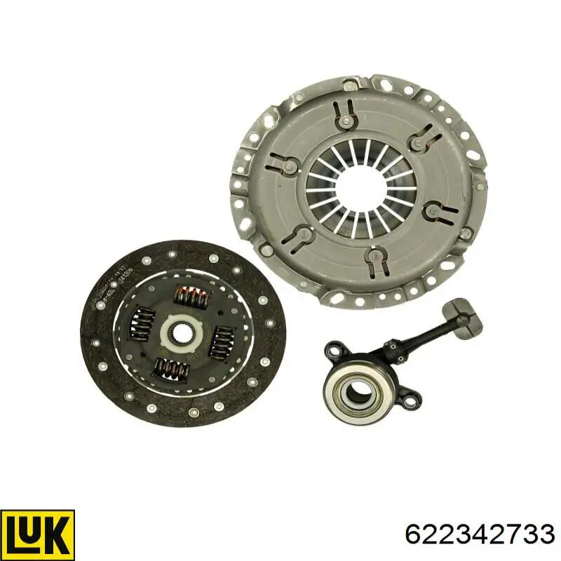 Комплект зчеплення (3 частини) Renault (RVI) 301019310R ціна, від 153.57 USD