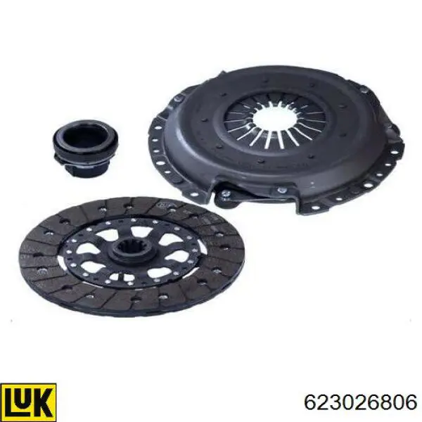 Купити 623026806 LUK Комплект зчеплення (диск, корзина, підшипник)