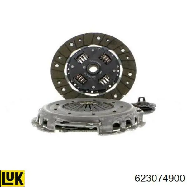 Комплект зчеплення (3 частини) LUK 623074900 ціна, від 167.24 USD