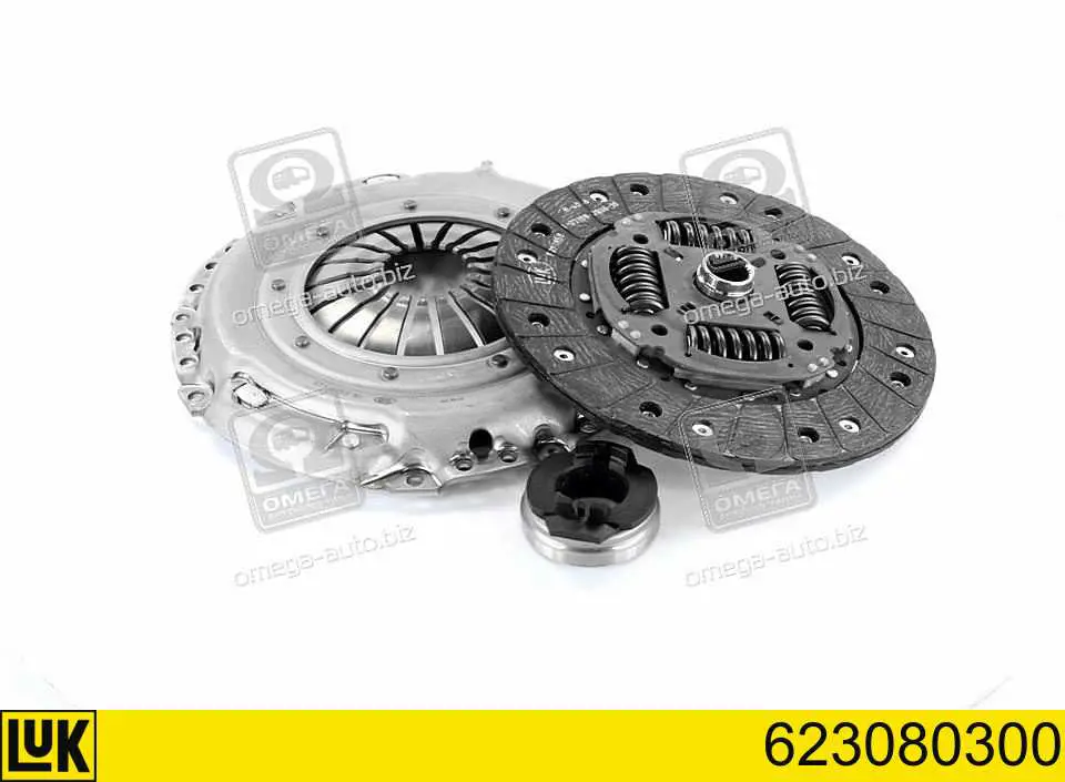Комплект зчеплення (3 частини) LUK 623080300 ціна, від 160.11 USD