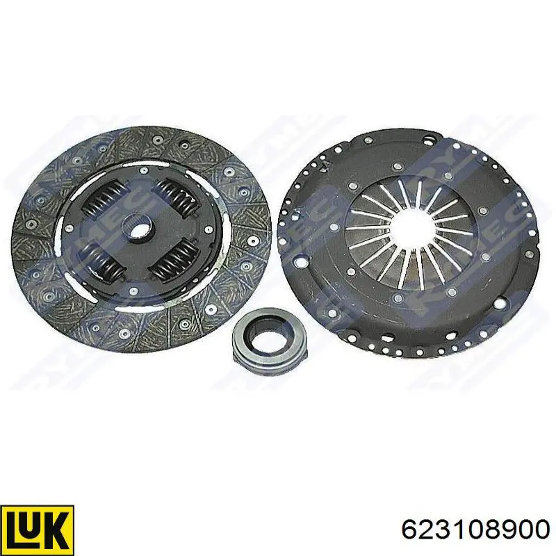 Купити 623108900 LUK Комплект зчеплення (диск, корзина, підшипник)