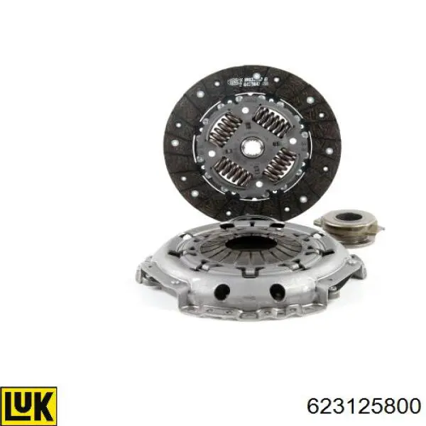Купити 623125800 LUK Комплект зчеплення (диск, корзина, підшипник)