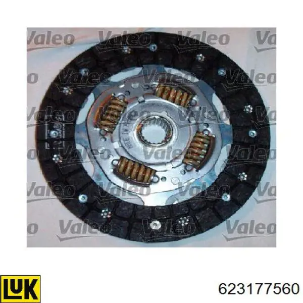 Купити 623177560 LUK Комплект зчеплення (диск, корзина, підшипник)