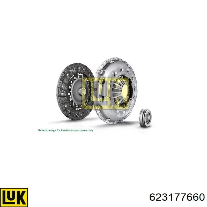 Зчеплення 623177660 LUK
