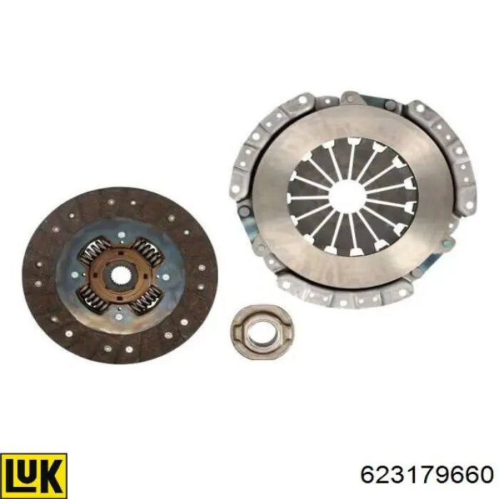 Комплект зчеплення (3 частини) LUK 623179660 ціна, від 138.46 USD