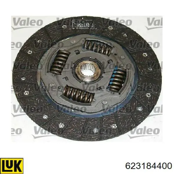 Комплект зчеплення (3 частини) LUK 623184400 ціна, від 130.40 USD