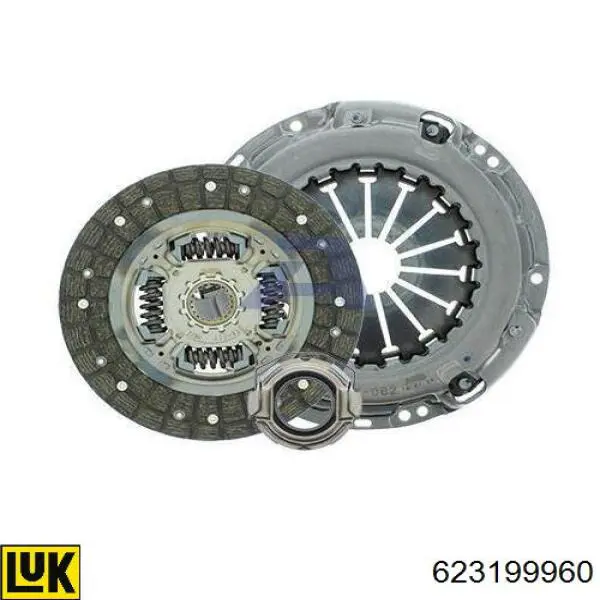 Комплект зчеплення (3 частини) LUK 623199960 ціна, від 152.85 USD