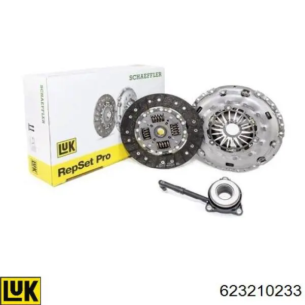 Комплект зчеплення (3 частини) LUK 623210233 ціна, від 389.56 USD