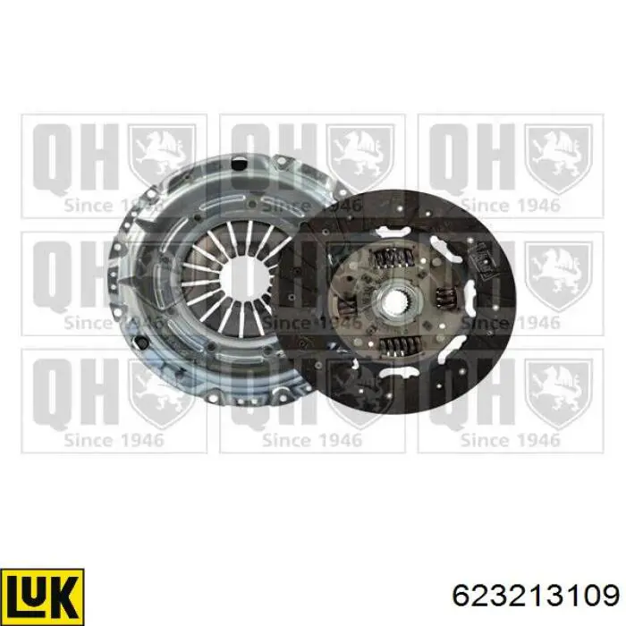Комплект зчеплення (3 частини) Ford 1018705 ціна, від 124.58 USD