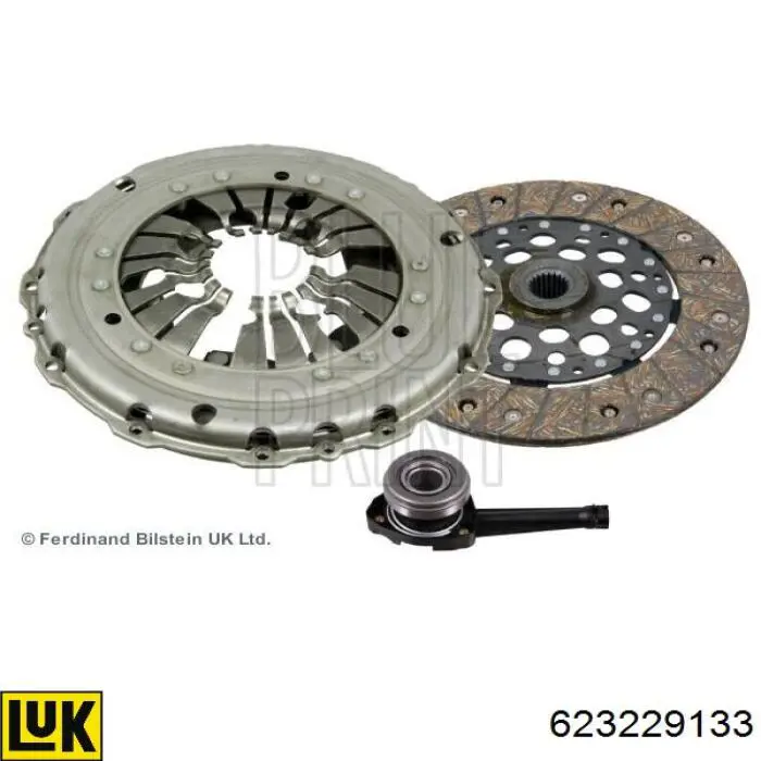 Купити 623229133 LUK Комплект зчеплення (диск, корзина, підшипник)