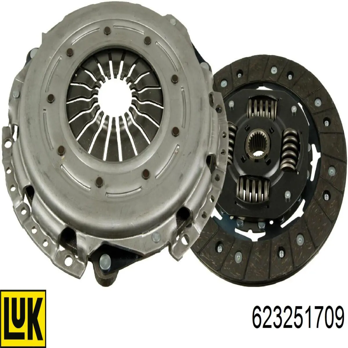 Купити MK9617D Mecarm Комплект зчеплення (диск, корзина, підшипник)