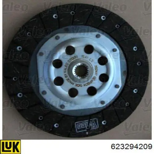 Комплект зчеплення (3 частини) LUK 623294209 ціна, від 90.26 USD