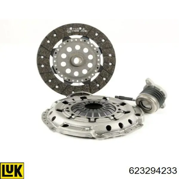 Комплект зчеплення (3 частини) LUK 623294233 ціна, від 273.47 USD