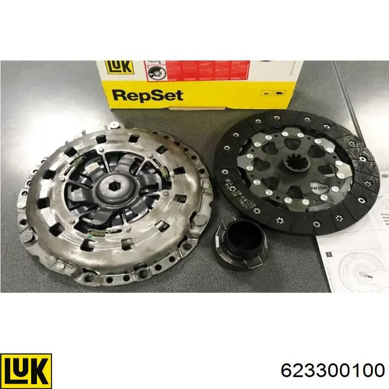 Комплект зчеплення (3 частини) Sachs 3000842001 ціна, від 174.29 USD