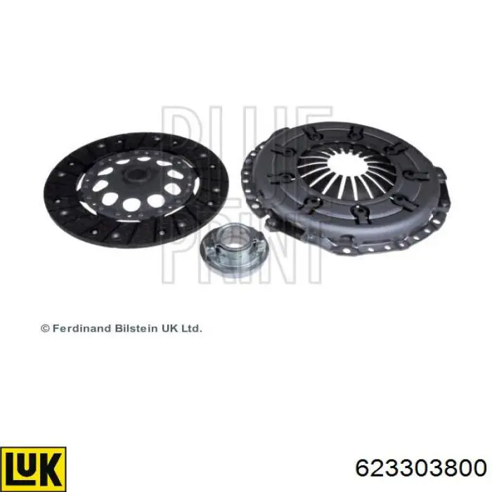 Комплект зчеплення (3 частини) LUK 623303800 ціна, від 100.78 USD
