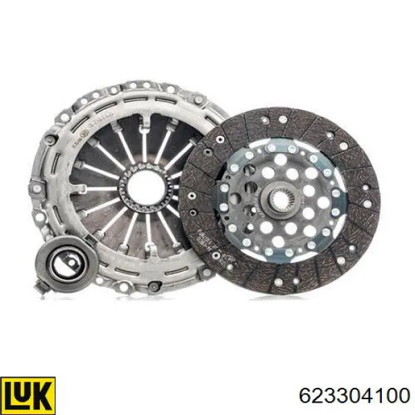 Купити 623304100 LUK Комплект зчеплення (диск, корзина, підшипник)
