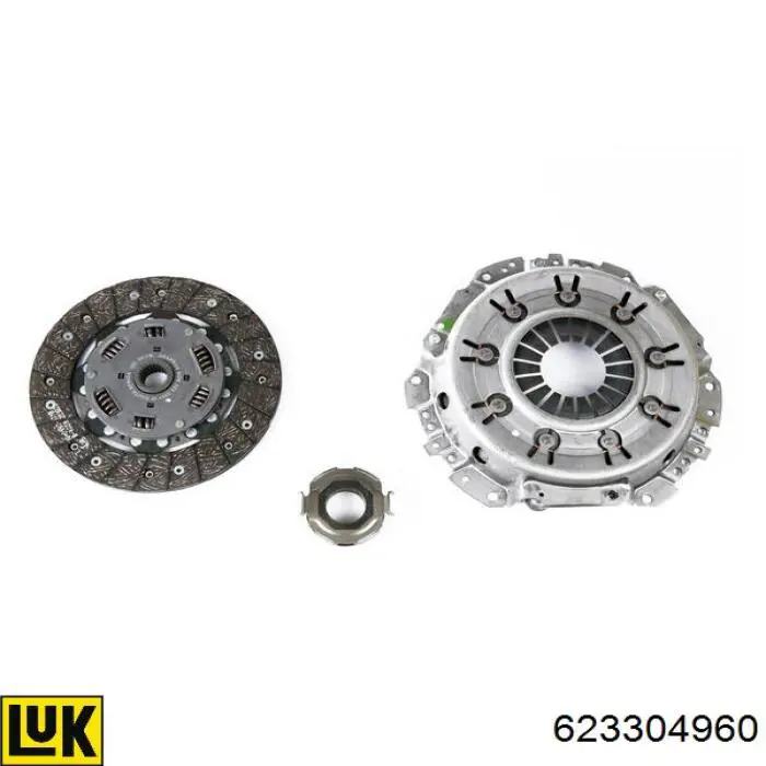 Комплект зчеплення (3 частини) LUK 623304960 ціна, від 222.21 USD