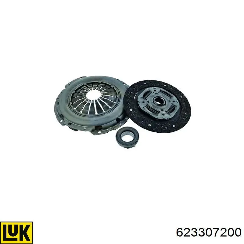 Комплект зчеплення (3 частини) LUK 623307200 ціна, від 172.73 USD