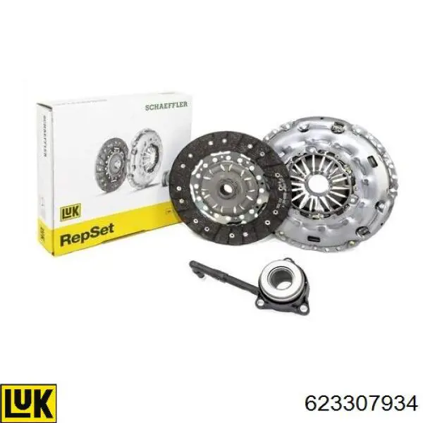 Купити 623307934 LUK Комплект зчеплення (диск, корзина, підшипник)