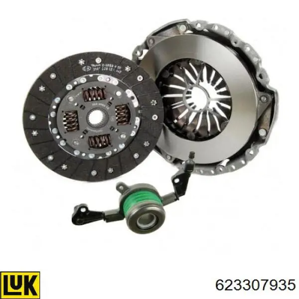 Комплект зчеплення (3 частини) VALEO 834403 ціна, від 330.25 USD