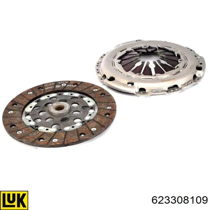Комплект зчеплення (3 частини) LUK 623308109 ціна, від 145.24 USD