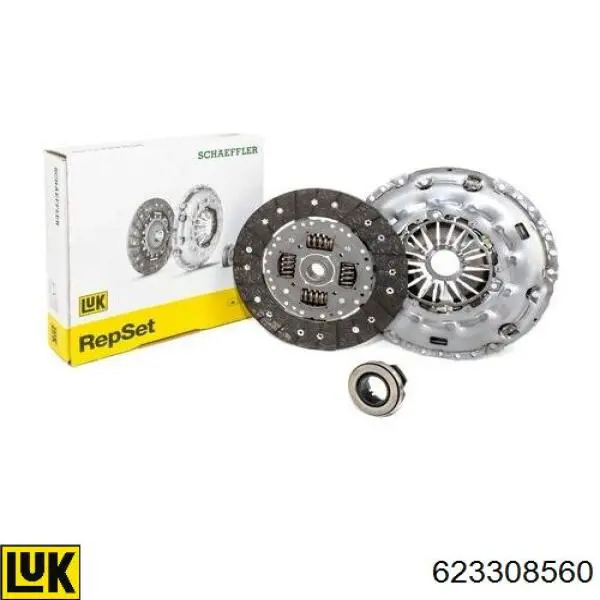 Комплект зчеплення (3 частини) LUK 623308560 ціна, від 148.50 USD