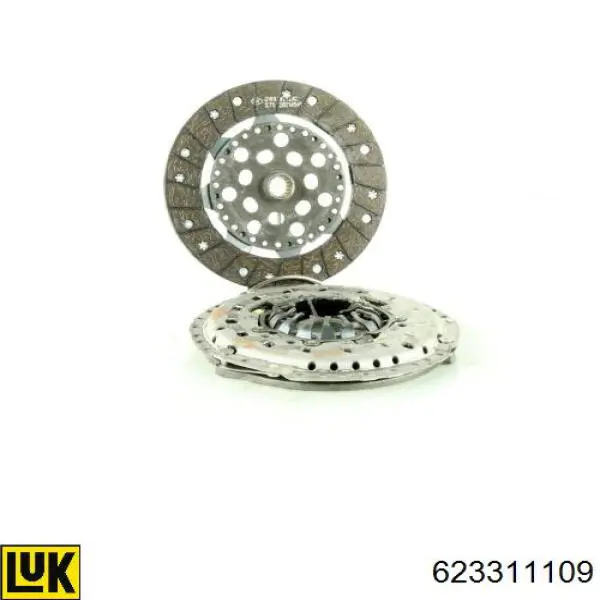 Комплект зчеплення (3 частини) LUK 623311109 ціна, від 159.84 USD