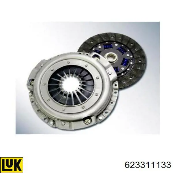 Комплект зчеплення (3 частини) LUK 623311133 ціна, від 180.42 USD