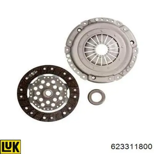 Комплект зчеплення (3 частини) LUK 623311800 ціна, від 295.94 USD