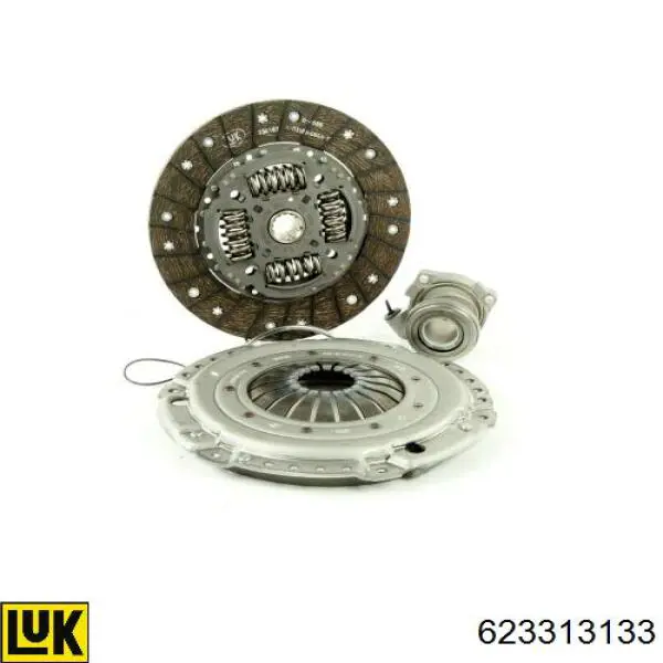 Купити ADW1930101 Blue Print Комплект зчеплення (диск, корзина, підшипник)