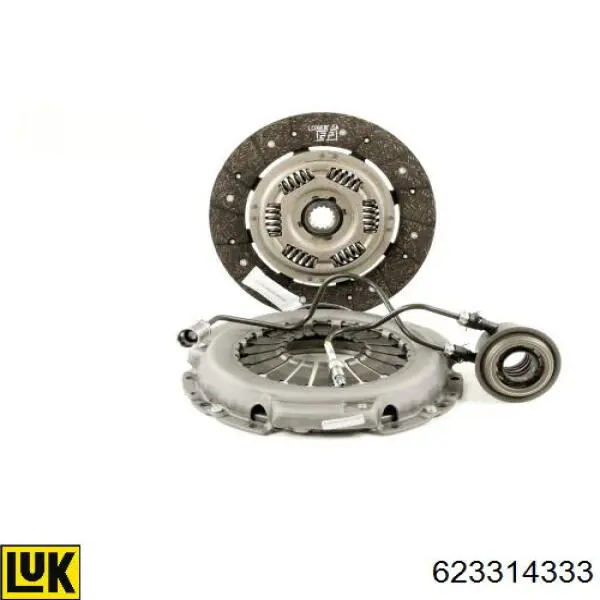 Комплект зчеплення (3 частини) Rymec JT7276032 ціна, від 184.31 USD