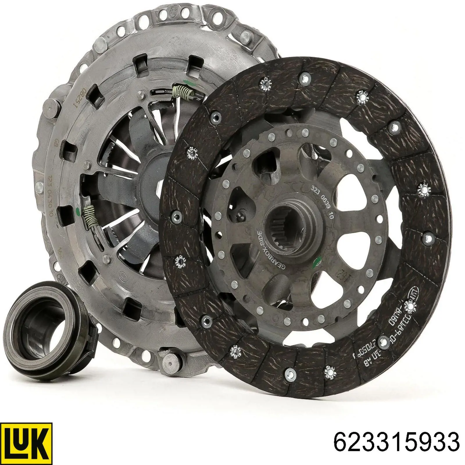 Комплект зчеплення (3 частини) LUK 623315933 ціна, від 216.19 USD