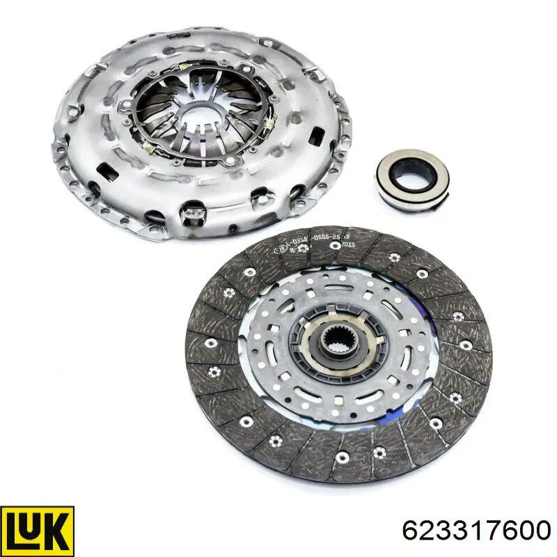 Купити ADC430139 Blue Print Комплект зчеплення (диск, корзина, підшипник)