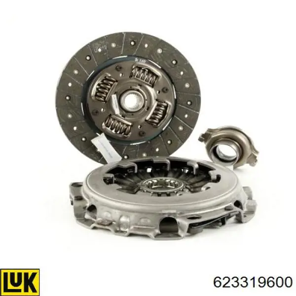Комплект зчеплення (3 частини) LUK 623319600 ціна, від 302.26 USD