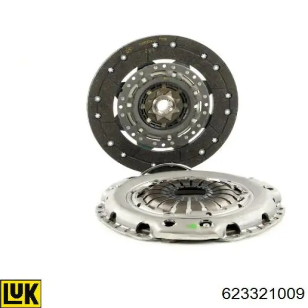 Комплект зчеплення (3 частини) LUK 623321009 ціна, від 192.36 USD