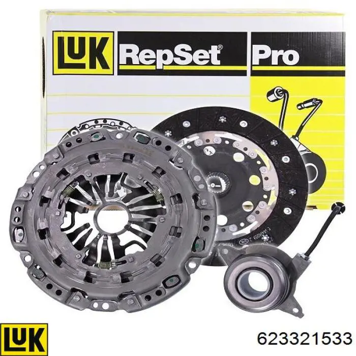 Комплект зчеплення (3 частини) LUK 623321533 ціна, від 392.51 USD