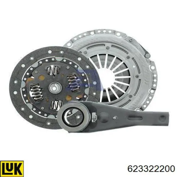 Купити 826839 VALEO Комплект зчеплення (диск, корзина, підшипник)