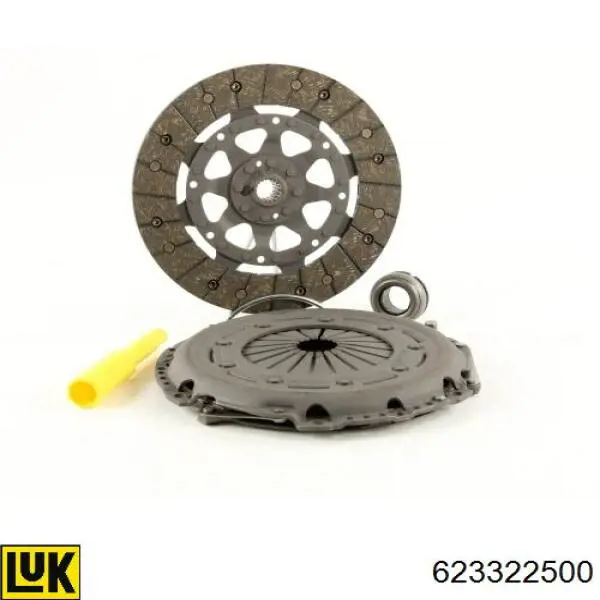 Комплект зчеплення (3 частини) LUK 623322500 ціна, від 143.90 USD